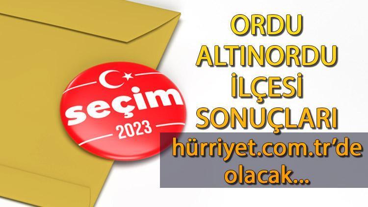 Ordu Altınordu Cumhurbaşkanlığı 28 Mayıs (2.tur) 2023 seçim sonuçları Hürriyet.com.trde olacak | İşte Altınordu ilçesi 14 Mayıs seçim sonuçları ve son oy oranları
