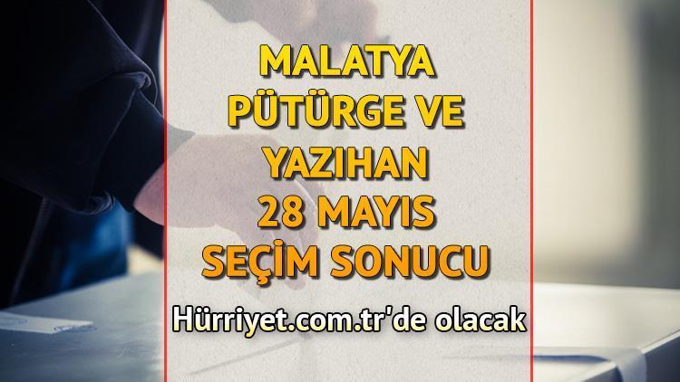 Malatya Pütürge, Yazıhan Cumhurbaşkanlığı 28 Mayıs (2.tur) 2023 seçim sonuçları Hürriyet.com.trde olacak | İşte Pütürge ve Yazıhan ilçesi 14 Mayıs seçim sonuçları ve son oy oranları