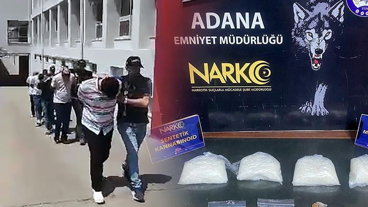 Adana’da ‘torbacı’ operasyonuna 5 tutuklama