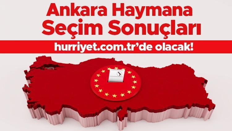Ankara Haymana Seçim sonuçları 28 Mayıs 2023-  Cumhurbaşkanı ikinci (2.) tur Haymana Seçim sonucu ve oy oranları