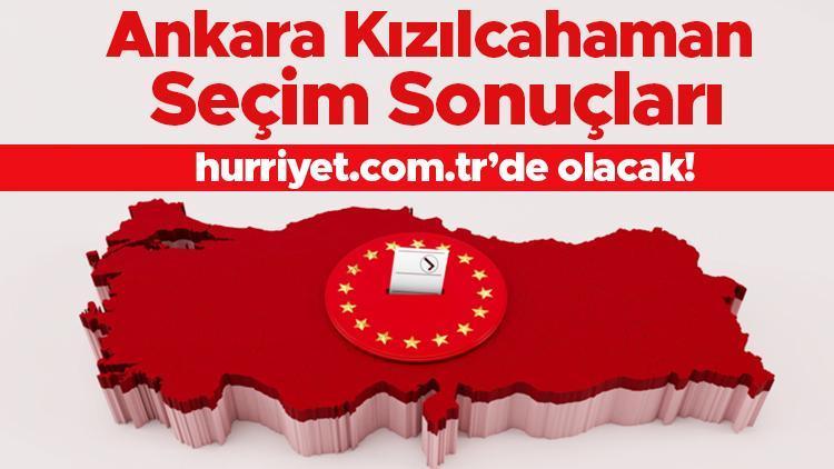 Ankara Kızılcahamam Seçim sonuçları 28 Mayıs 2023-  Cumhurbaşkanı ikinci (2.) tur Kızılcahamam Seçim sonucu ve oy oranları