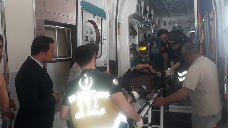 Mardinde öğretmen muştalı saldırıda yaralandı