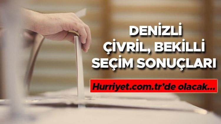 Denizli Çivril, Bekilli Cumhurbaşkanlığı 28 Mayıs (2.tur) 2023 seçim sonuçları Hürriyet.com.trde olacak | Çivril, Bekilli ilçeleri 14 Mayıs seçim sonuçları ve son oy oranları