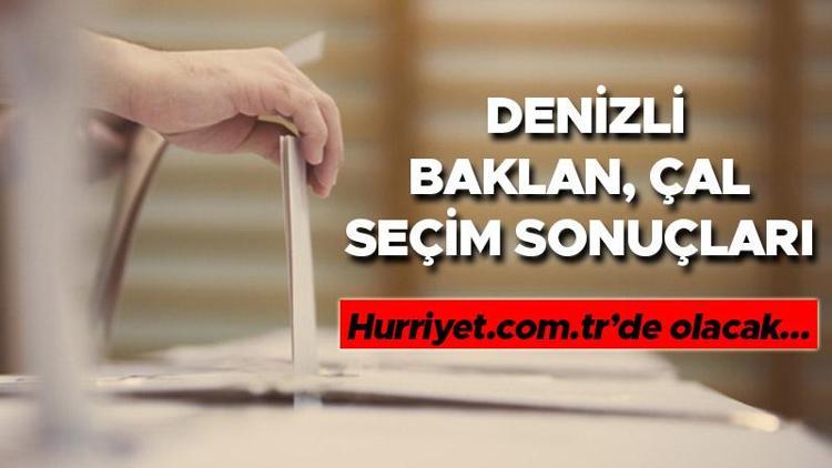 Denizli Baklan, Çal Cumhurbaşkanlığı 28 Mayıs (2.tur) 2023 seçim sonuçları Hürriyet.com.trde olacak | Baklan, Çal ilçeleri 14 Mayıs seçim sonuçları ve son oy oranları