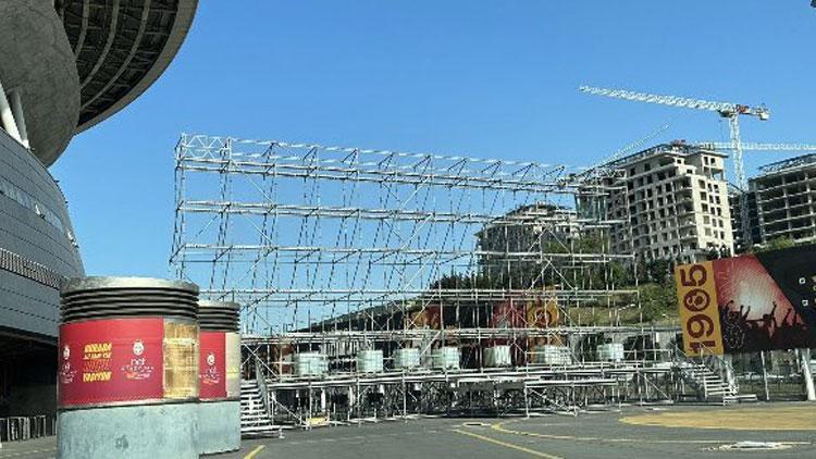 Ankaragücü - Galatasaray maçı için Nef Stadyumuna dev ekran kuruluyor