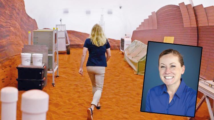 Mars tatbikatı... Teksastaki deney 1 yıl sürecek