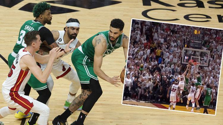 NBAde Boston Celtics, 3-0dan geri döndü Bitime 0.1 saniye kala tarihi basket...
