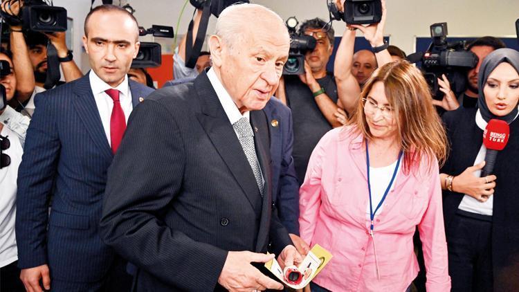 Bahçeli: 85 milyon kazandı