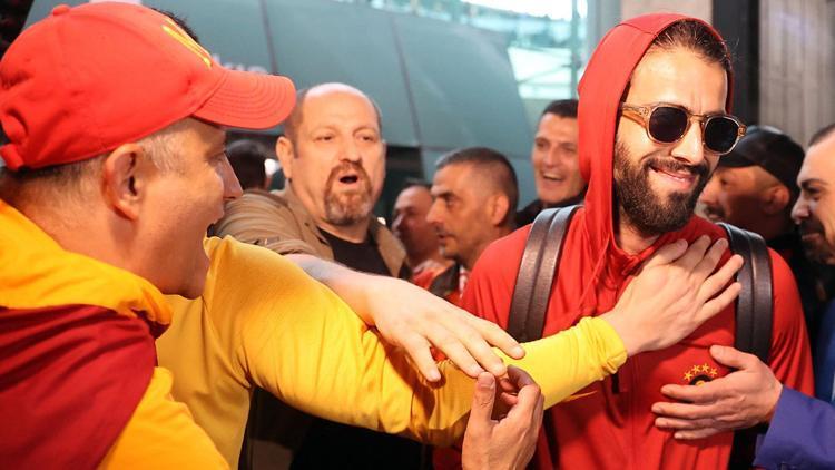 Galatasaray’a Ankara’da coşkulu karşılama