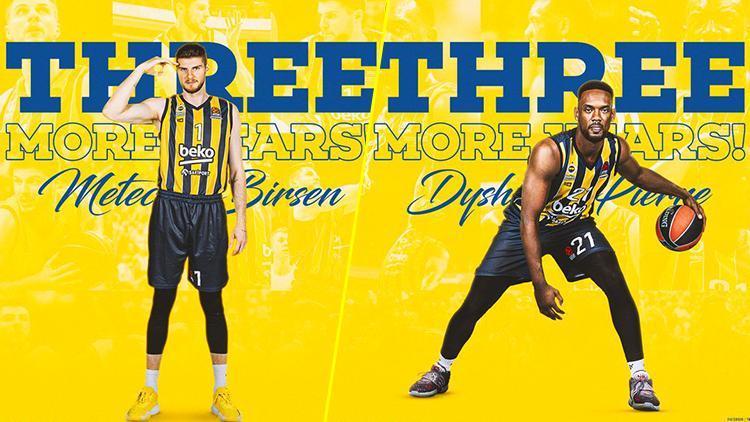 Fenerbahçe Bekodan çifte imza Dyshawn Pierre ve Metecan Birsen...