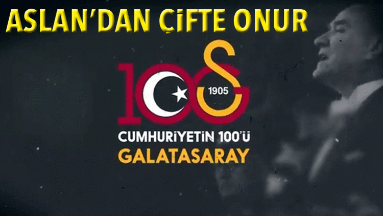 Erdi Cumhuriyet 100. şeref yaşına şampiyon Cimbom sen çok yaşa