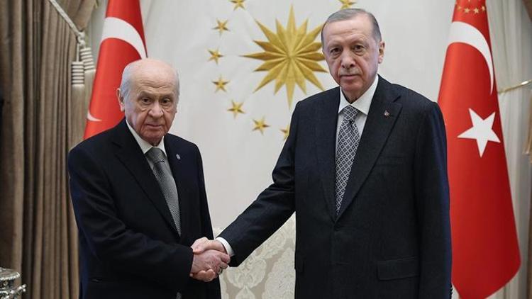 Beştepede kritik zirve Cumhurbaşkanı Erdoğan ve Devlet Bahçeli bir araya geldi