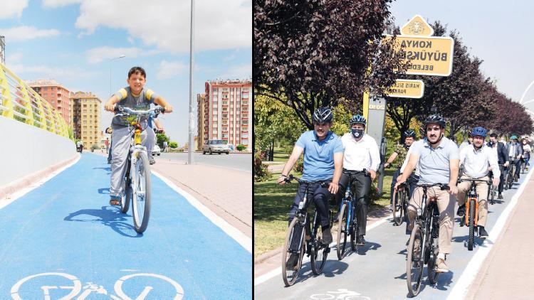 3 Haziran Dünya Bisiklet Günü.... Konya  604 km yolla  bisiklette  birinci