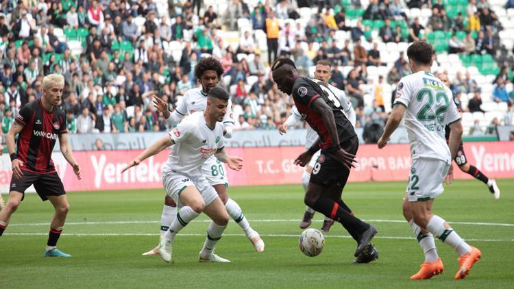 Konyaspor 1-1 Fatih Karagümrük / Maç sonucu