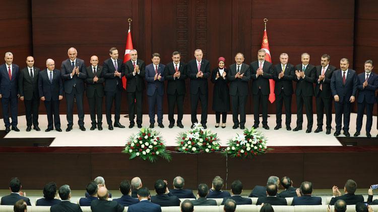 Cumhurbaşkanı Erdoğan, Yeni Kabine’yi açıkladı… İşte yeni bakanlar