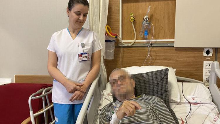 71 yaşındaki Alman hastaya, sağlık çalışanları sahip çıktı