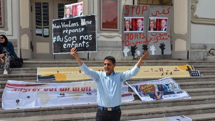 Tunus’ta İtalya Başbakanı Meloni’ye karşı protesto