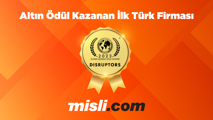 The Globee Awards’ta Altın Ödül kazanan ilk Türk firması Misli.com