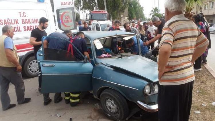 Adanada trafik kazası: 3 yaralı