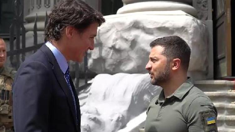 Kanada Başbakanı Trudeau, Kiev’de