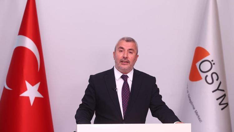 ÖSYM Başkanı Ersoy: 2023-YKSye girecek en yaşlı aday 89 yaşında