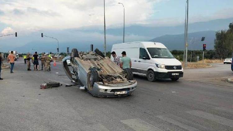 Hatayda trafik kazası: 1 ölü, 3 yaralı