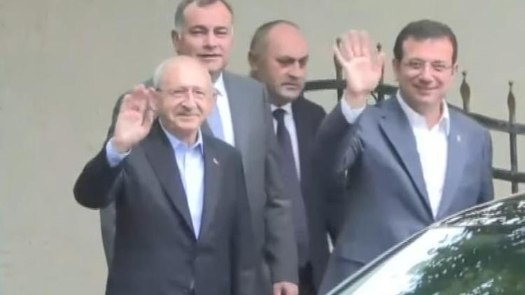 Kılıçdaroğlu ve İmamoğlu Ankarada görüştü