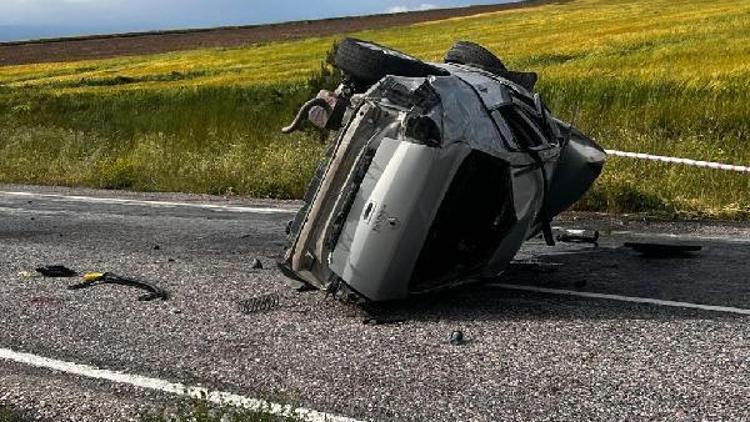 Nevşehirde otomobil devrildi: 1 ölü, 3 yaralı