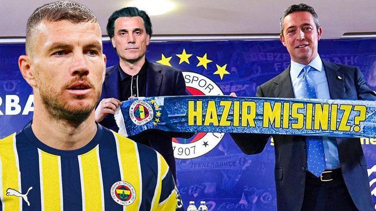 Fenerbahçede gündem golcü ve yeni hoca: Edin Dzeko açıklanabilir, en yakın isim Montella...