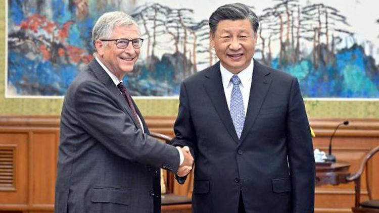 Bill Gates, Çin lideri Şi Cinping ile görüştü