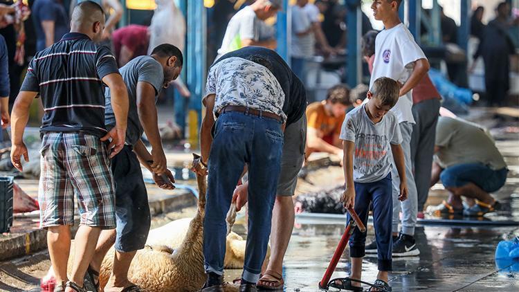 Sokakta kurban kesip atıklarını gömenlere 10 bin 319 lira ceza