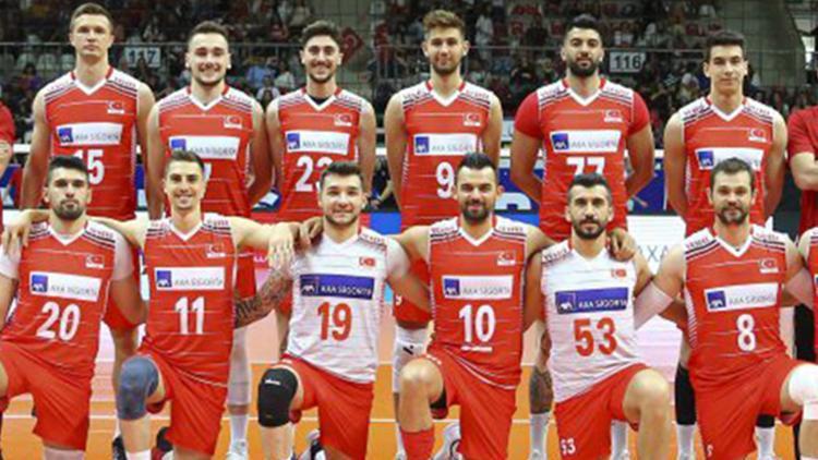 A Milli Erkek Voleybol Takımının yarı finalde rakibi Çekya