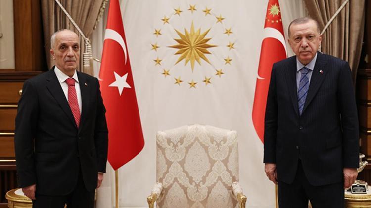 Son dakika: Asgari ücret görüşmeleri Cumhurbaşkanı Erdoğan ve Türk-İş Başkanı Atalay görüştü