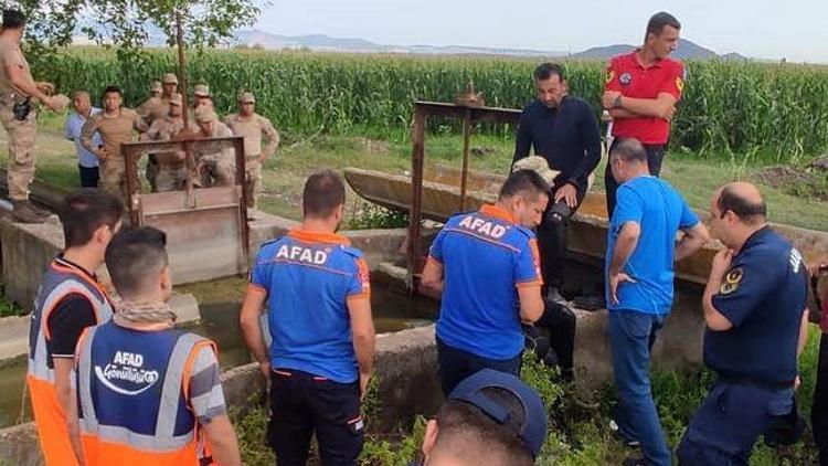 Kayıp olarak aranıyordu, sulama kanalında cesedi bulundu