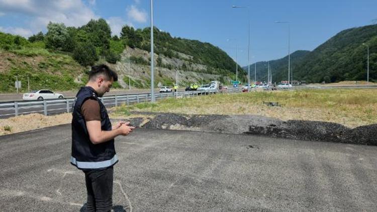 Düzcede polisten dronlu bayram denetimi