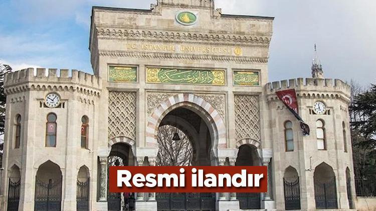 İSTANBUL ÜNİVERSİTESİ REKTÖRLÜĞÜ VE ÇEŞİTLİ YERLEŞKELERDE SOĞUK – SICAK YİYECEK/İÇECEK SATIŞ OTOMATLARI ALANI KİRALAMA İŞİ İHALE İLANI