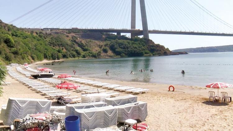İstanbul plajları Bodrum’u aratmıyor
