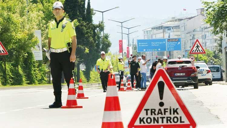 Trafikte şekerli denetim