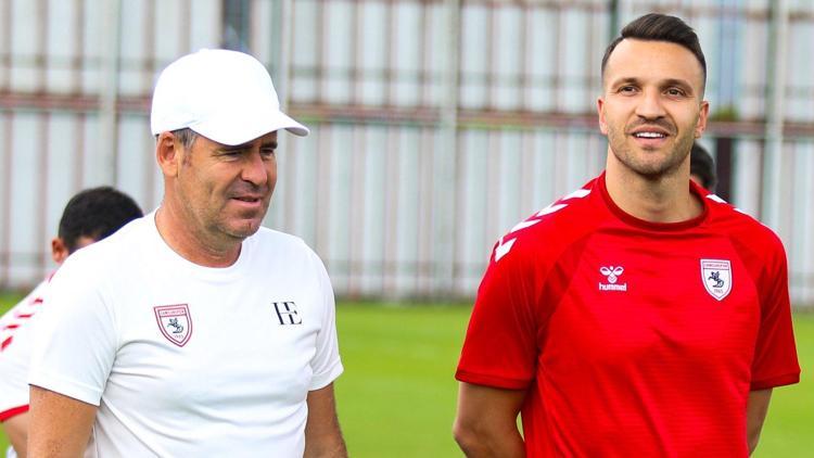 Okan Kocuk, Samsunspor ile ilk antrenmanına çıktı