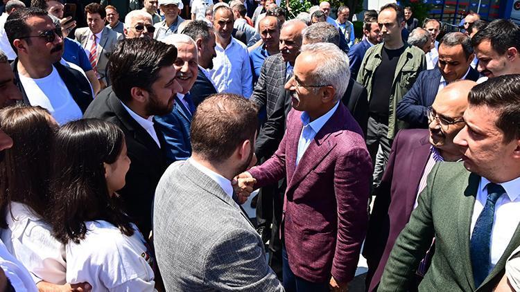 Ulaştırma Bakanı Uraloğlu: Trabzonun verdiği desteğe müteşekkiriz