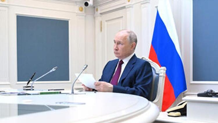 Putin: Rus halkı daha önce hiç olmadığı kadar kenetlenmiş durumda