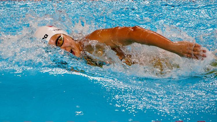 Merve Tuncel, 1500 metre yüzmede üst üste 3’üncü kez Avrupa şampiyonu