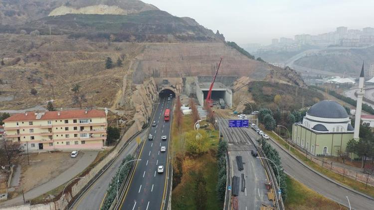 Kuzey Ankara Tüneli yeniden tadilatta