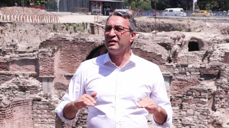 Bin 500 yıllık Saraçhane Arkeoloji Parkı’nda 3 mezar steli bulundu