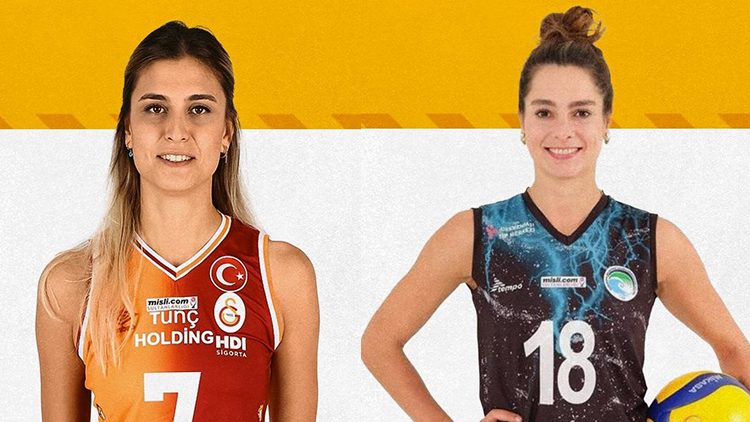 Galatasaray Kadın Voleybol Takımından 2 yerli transferi