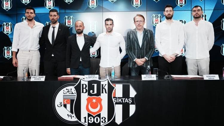 Beşiktaş Erkek Basketbol Takımı, yeni transferlerini tanıttı