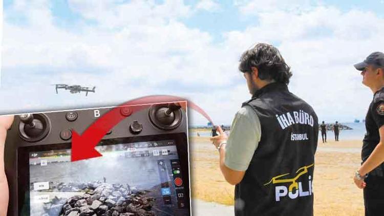 İstanbul’daki ‘kaçak avı’nda dronlar devrede