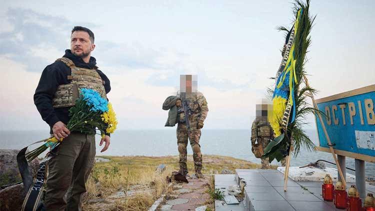 Ukrayna savaşında 500’üncü gün: Zelenski sembol adaya çıktı