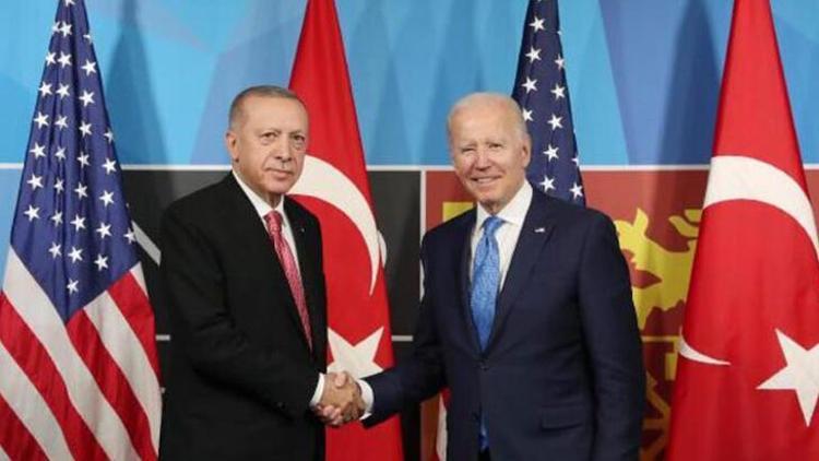 Cumhurbaşkanı Erdoğan, ABD Başkanı Biden ile görüştü