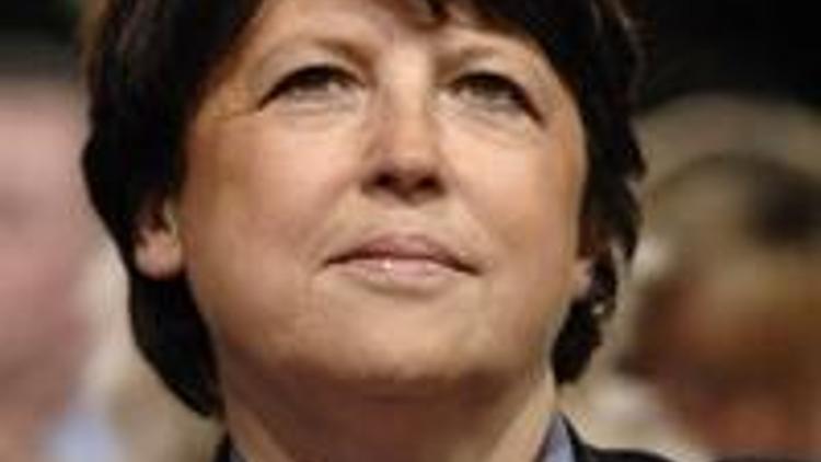 Yeni lider Martine Aubry